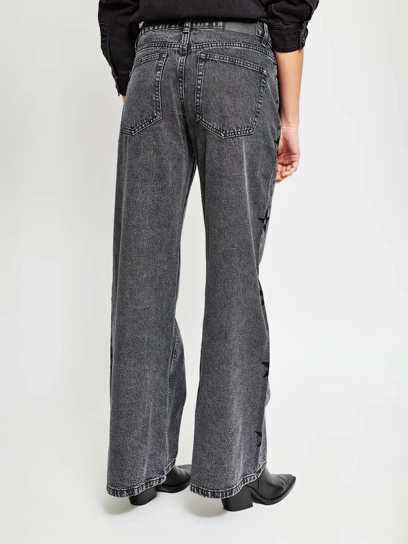 JEANS MUJER BARBADOS ALGODÓN ESTRELLAS - 3