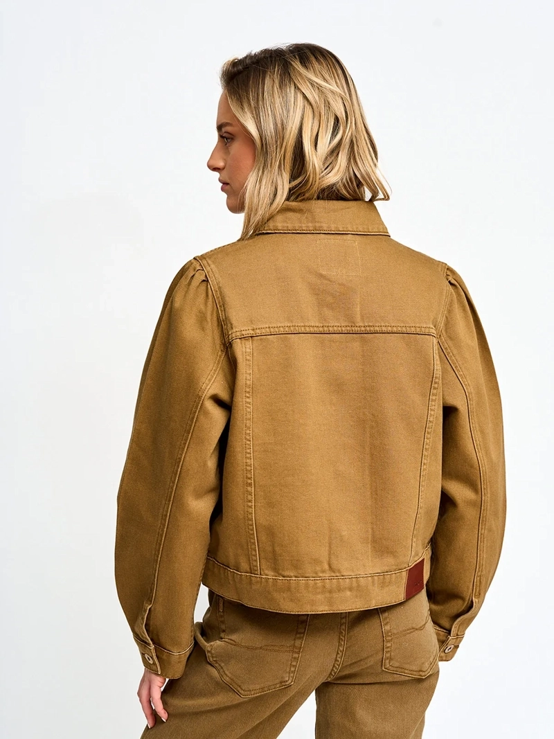 CHAQUETA MUJER PEPE JEANS ALGODÓN BORDADA - 3