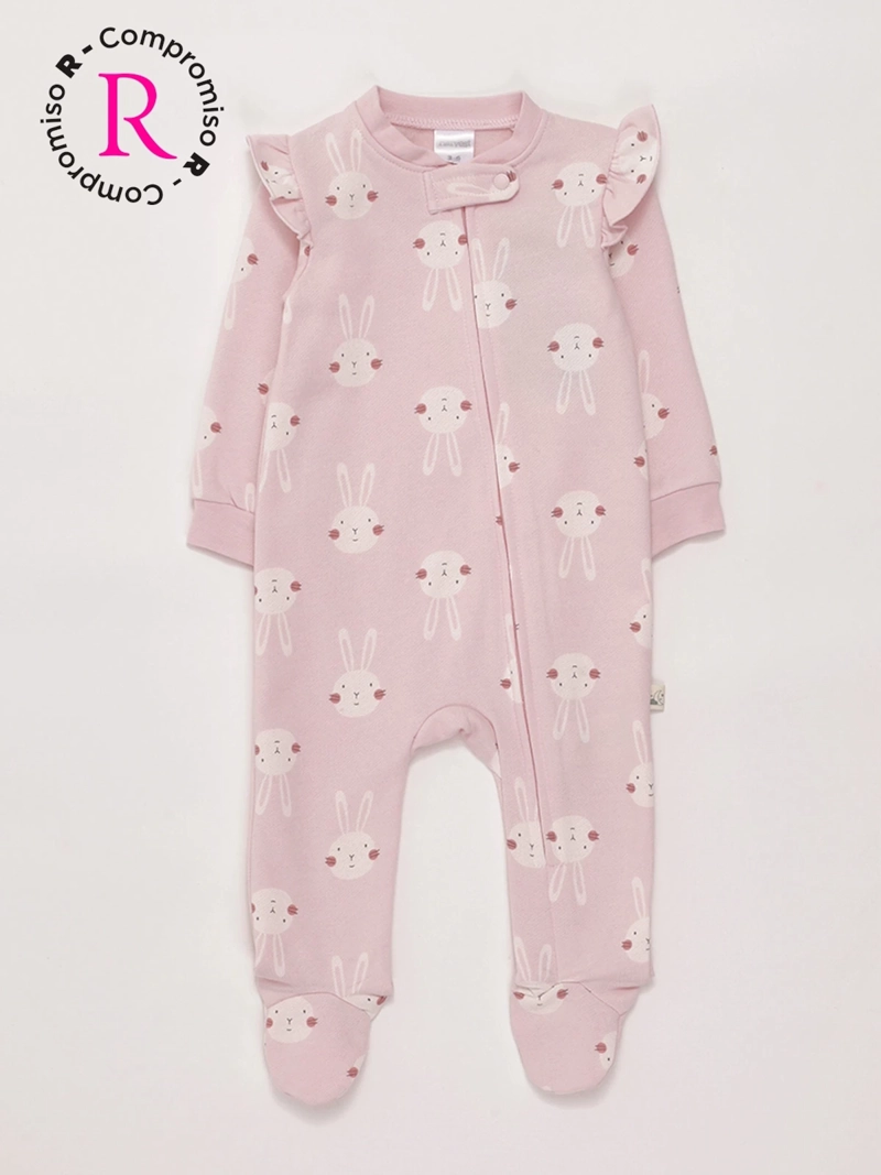 OSITO NIÑA BABY HARVEST ALGODÓN ESTAMPADO FRANELA - 1