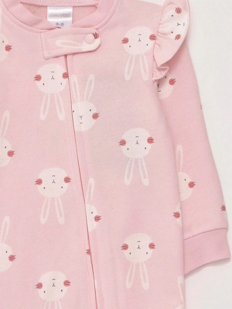 OSITO NIÑA BABY HARVEST ALGODÓN ESTAMPADO FRANELA - 5