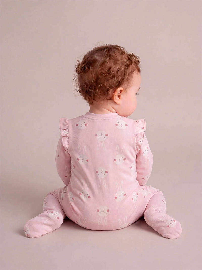 OSITO NIÑA BABY HARVEST ALGODÓN ESTAMPADO FRANELA - 2