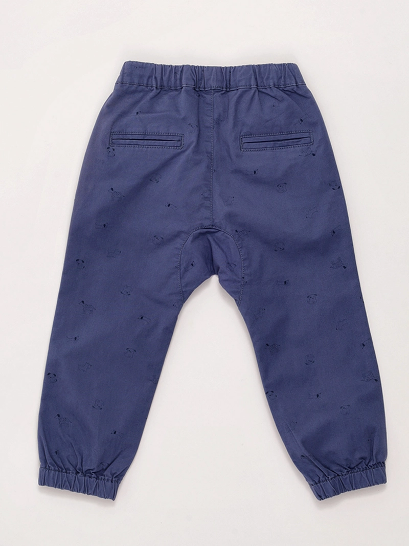 PANTALÓN NIÑO BABY HARVEST ALGODÓN ANCHO AMARRAS - 4