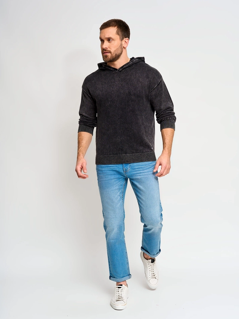 SWEATER HOMBRE BARBADOS ALGODÓN HOODIE - 4