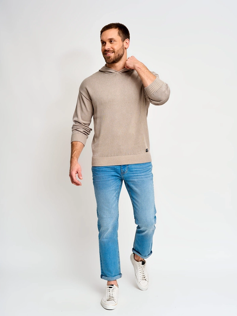SWEATER HOMBRE BARBADOS ALGODÓN HOODIE - 4