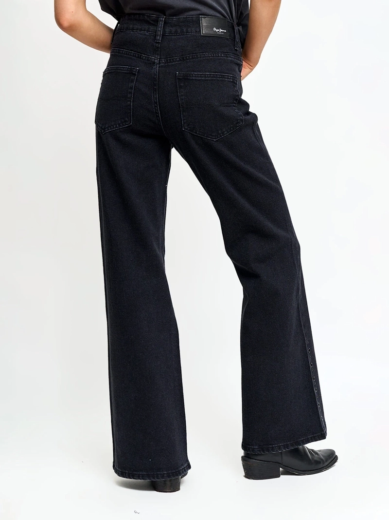 JEANS MUJER PEPE JEANS ALGODÓN OJETILLOS - 3