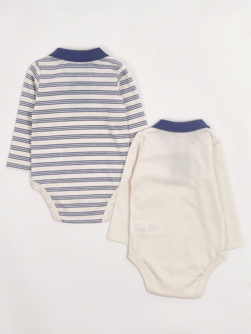 PACK X2 BODY NIÑO BABY HARVEST ALGODÓN  - 2