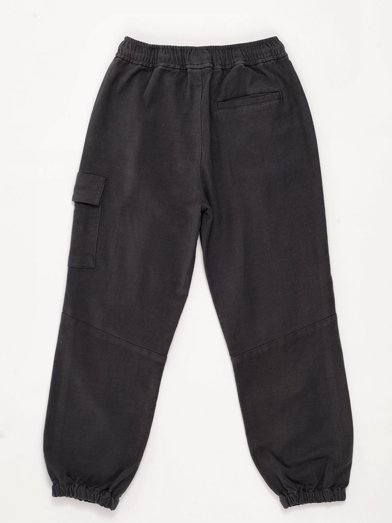 PANTALÓN NIÑO HARVEST ALGODÓN JOGGER BOLSILLO CARGO - 2
