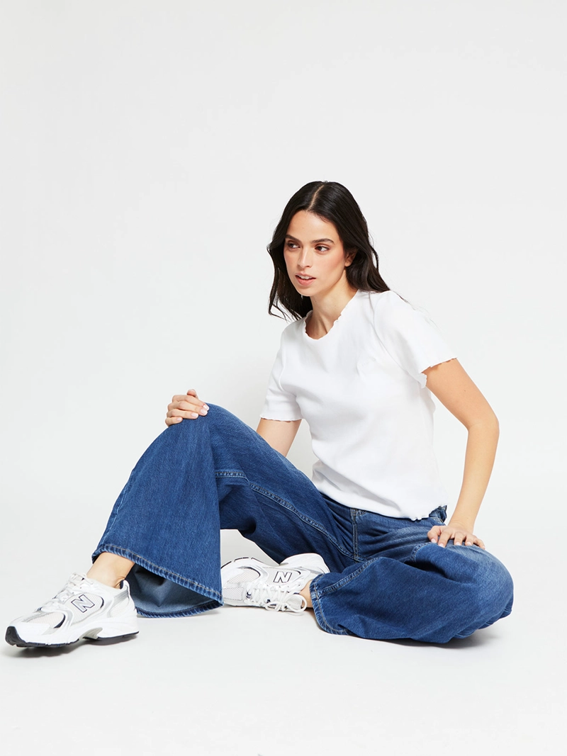 POLERA MUJER PEPE JEANS ALGODÓN RIB - 4