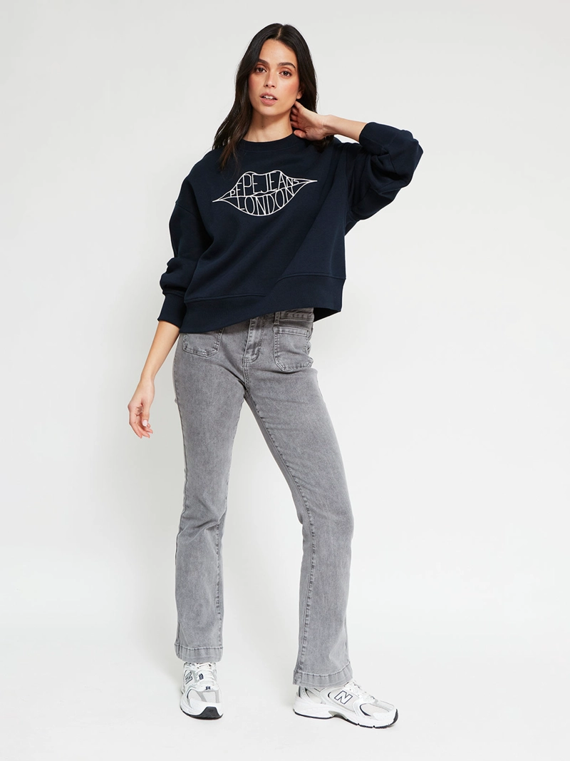 POLERÓN MUJER PEPE JEANS ALGODÓN BORDADO - 5