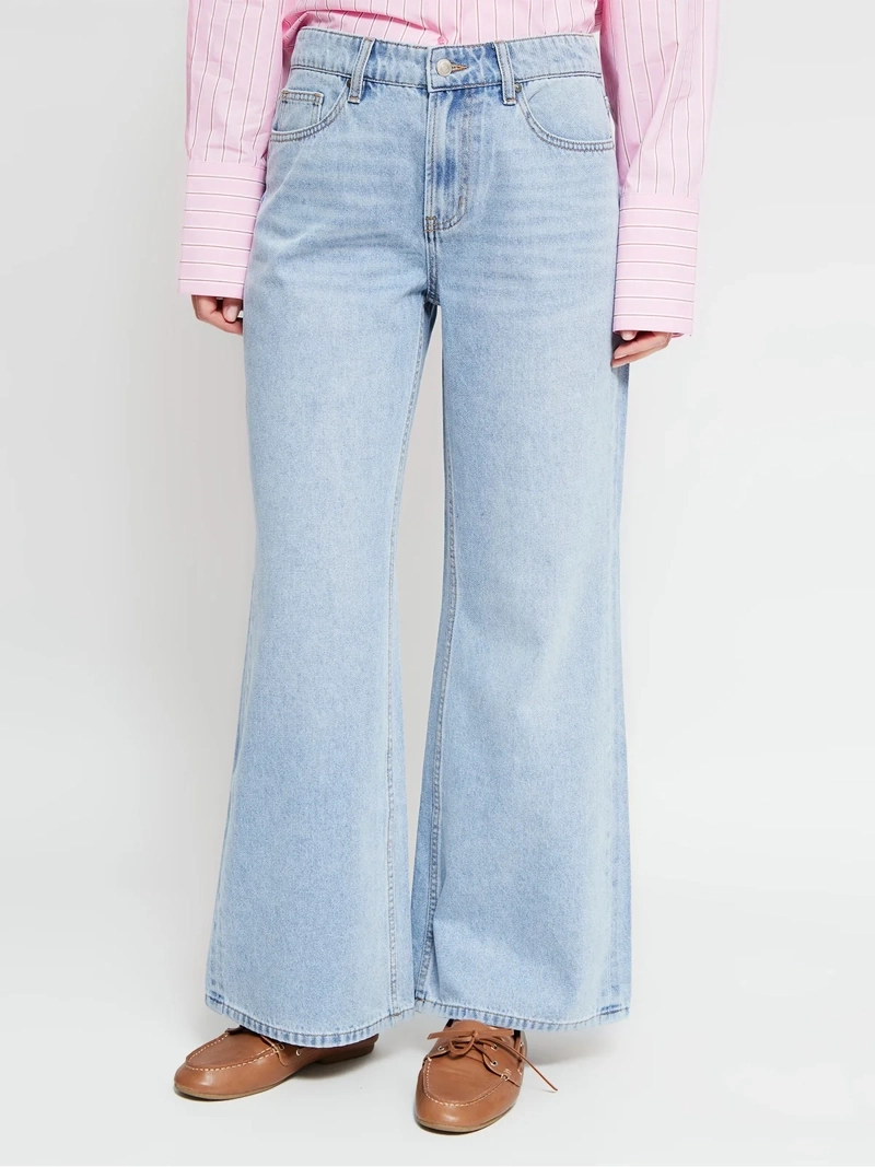 JEANS MUJER MARQUIS ALGODÓN WIDE LEG - 2
