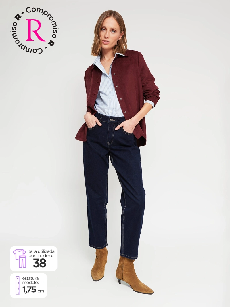 JEANS MUJER MARQUIS ALGODÓN MOM - 1