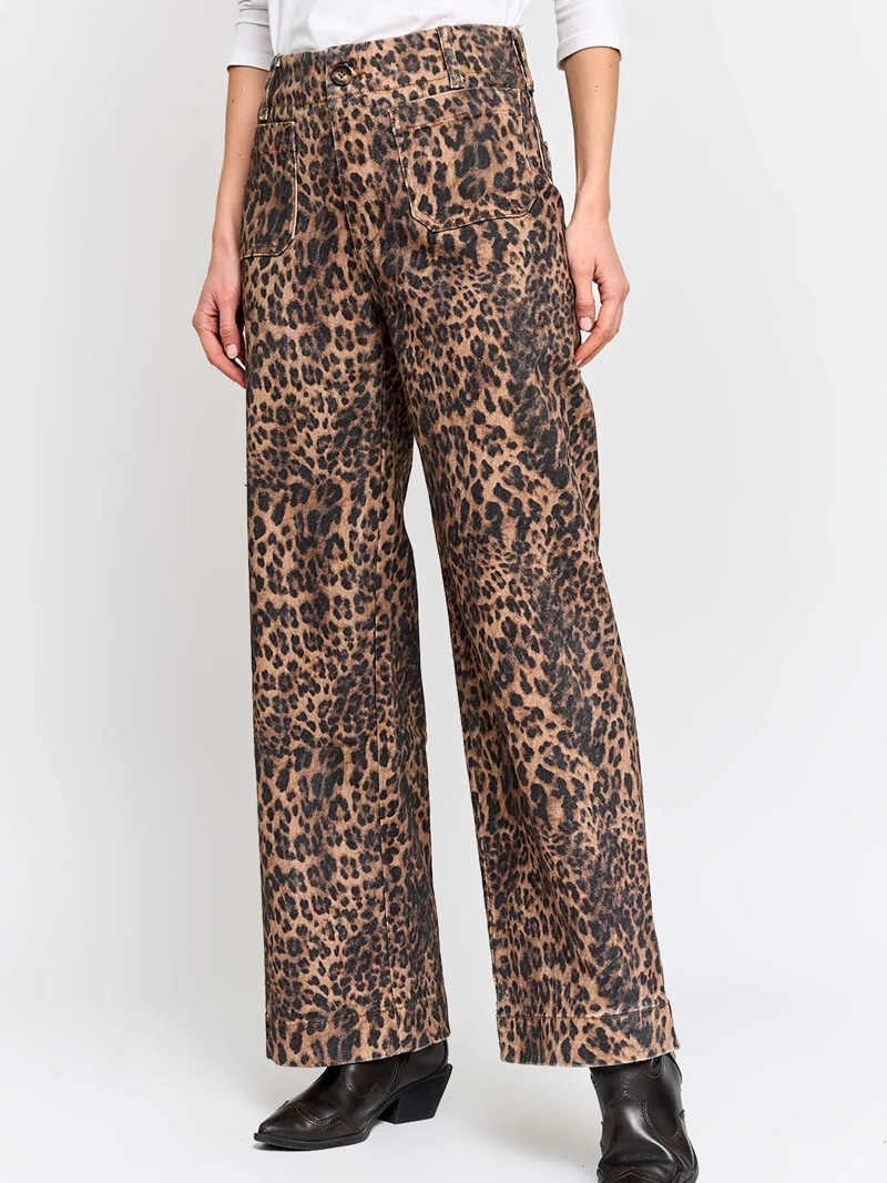PANTALÓN MUJER TATIENNE ALGODÓN WIDE LEG - 2