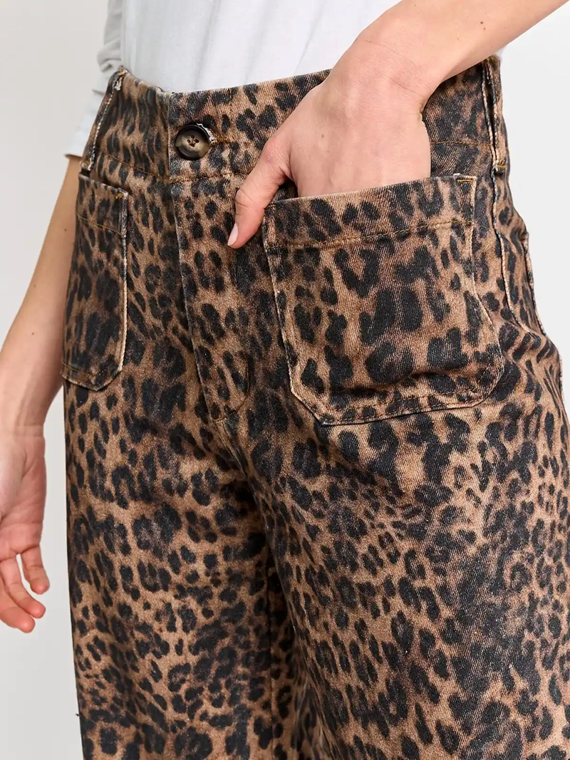 PANTALÓN MUJER TATIENNE ALGODÓN WIDE LEG - 4