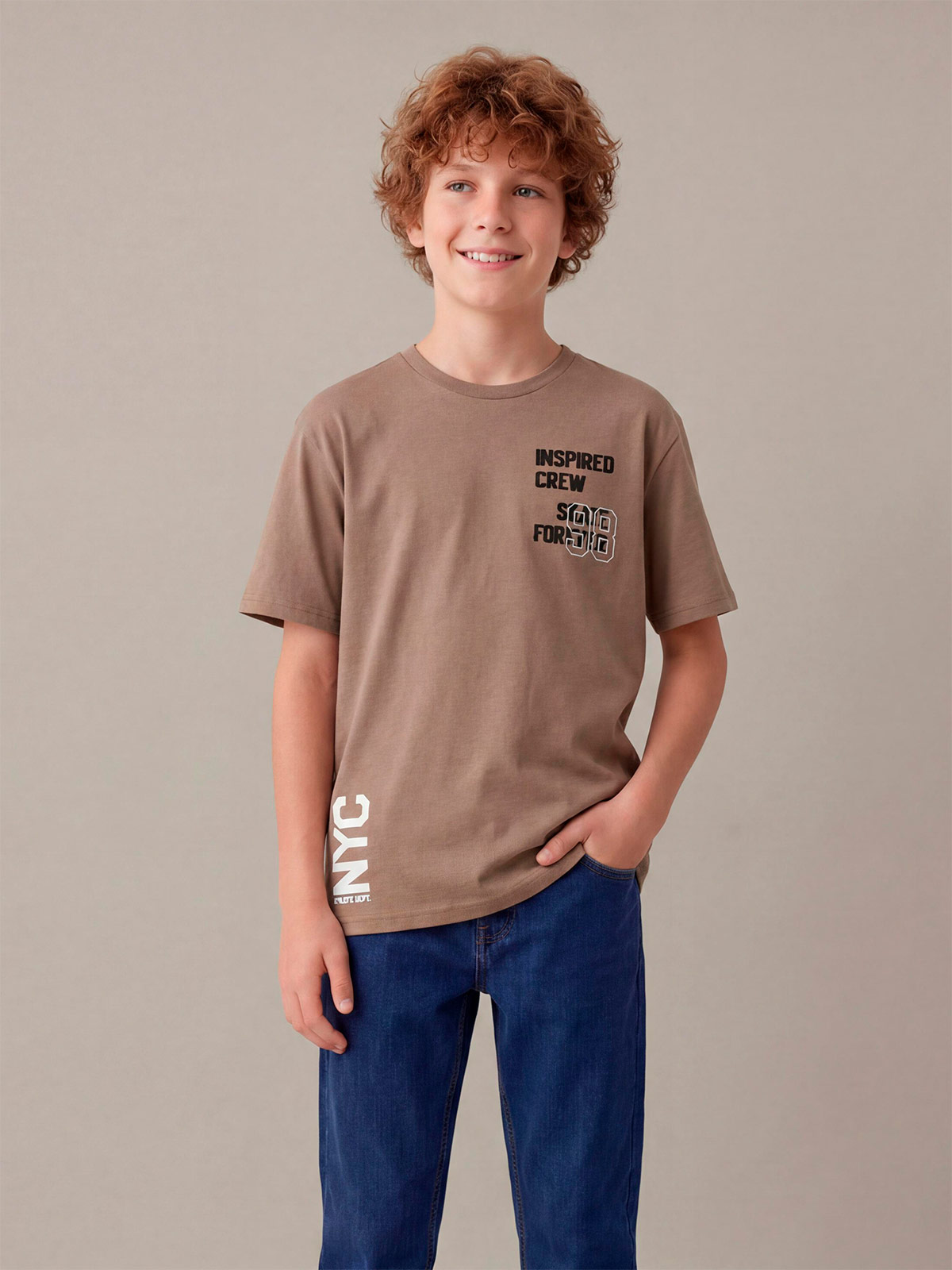 POLERA NIÑO CLOUDBREAK ALGODÓN MANGA CORTA - 1