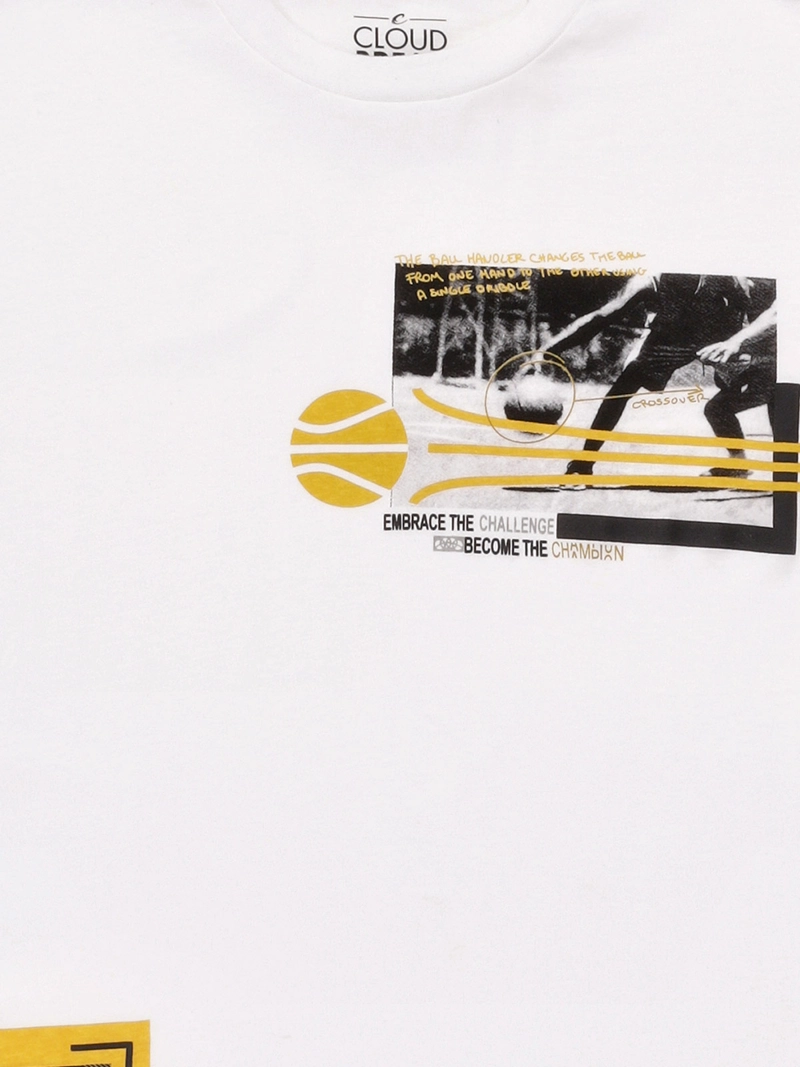 POLERA NIÑO CLOUDBREAK ALGODÓN MANGA CORTA - 5