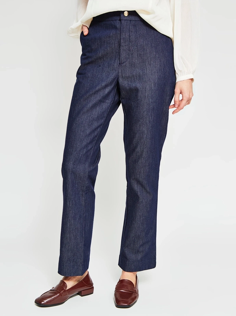 JEANS MUJER CACHAREL ALGODÓN RECTO - 2