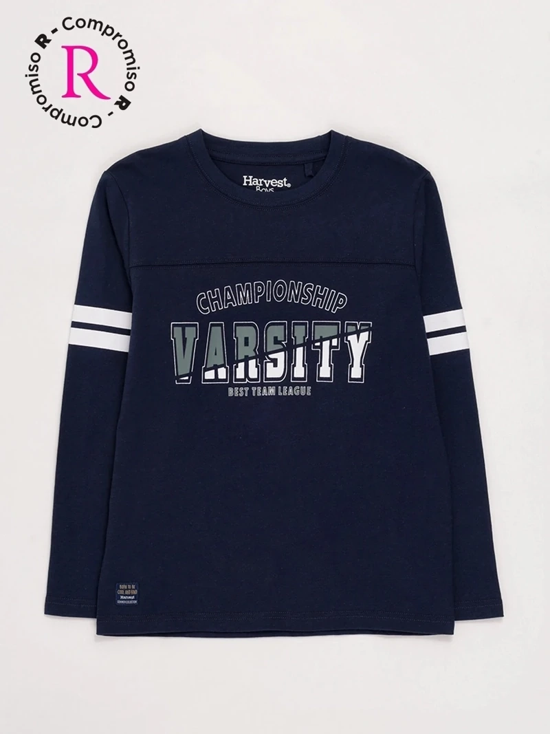 POLERA MANGA LARGA NIÑO HARVEST - 3