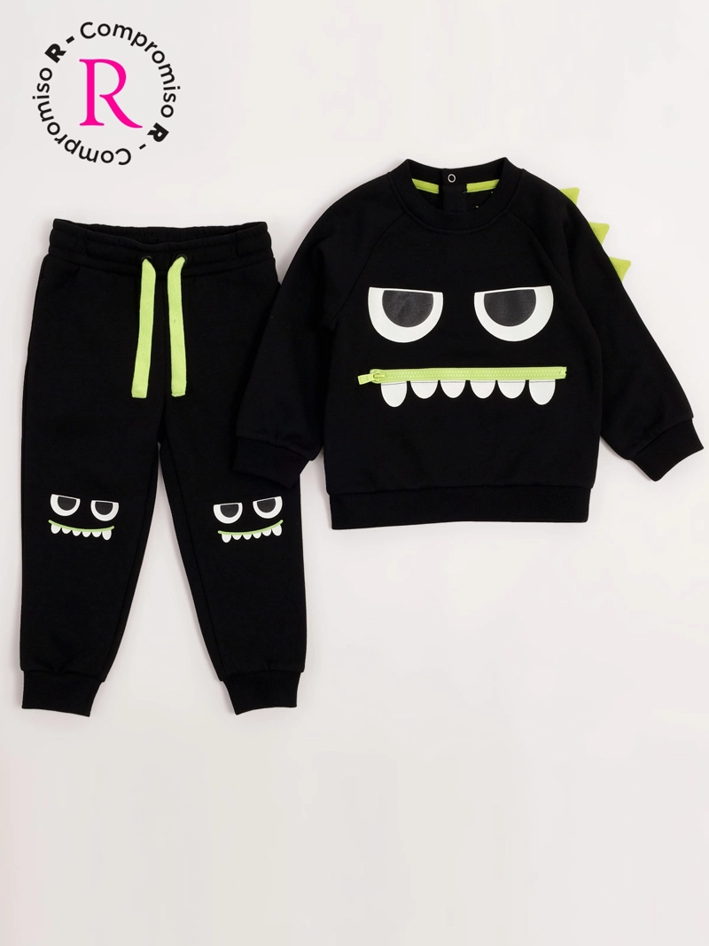 CONJUNTO NIÑO BABY HARVEST ALGODÓN HALLOWEEN - 1