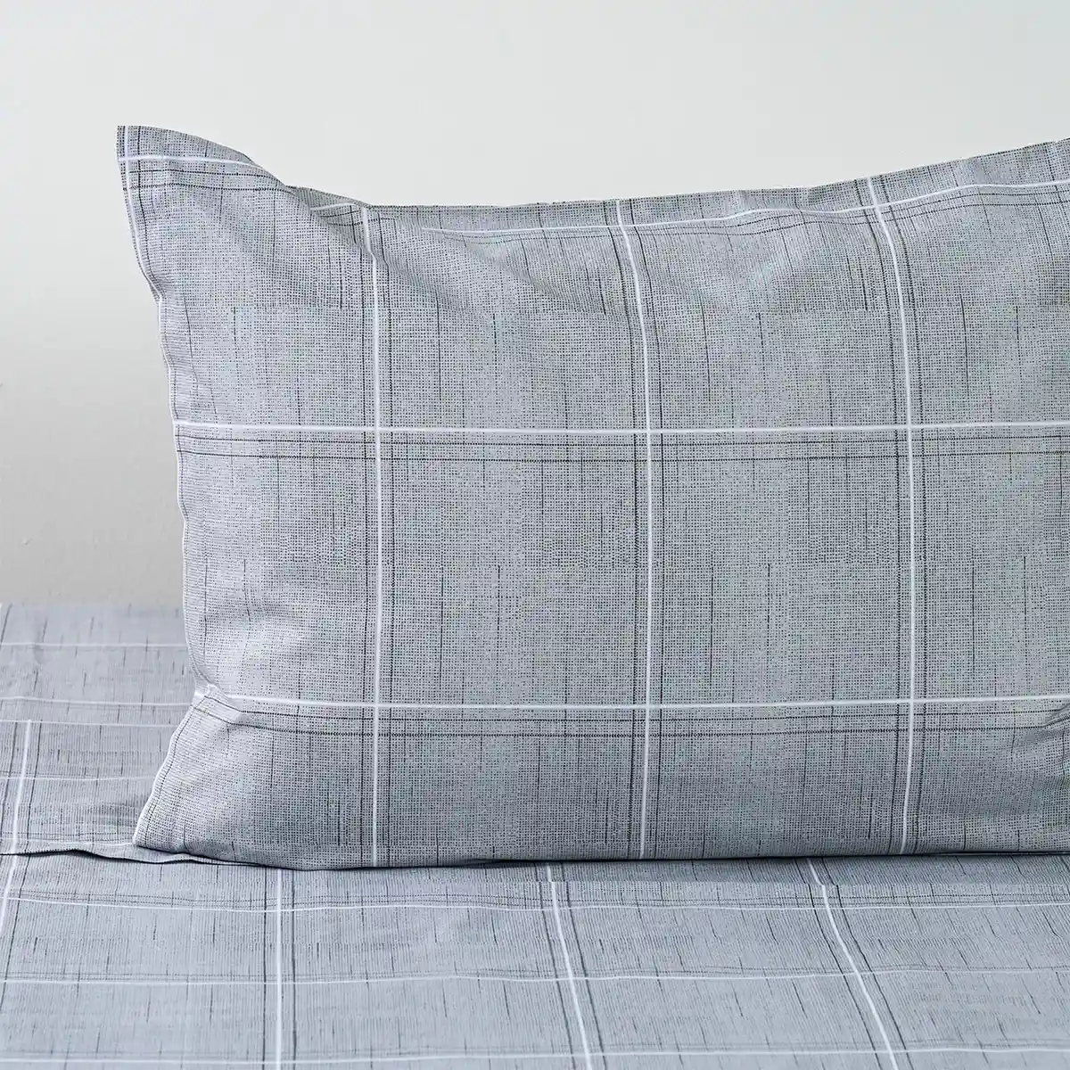 JUEGO DE SÁBANAS AMERICAN FAMILY CUADRA MINI 144 HILOS 1 PLAZA - 2