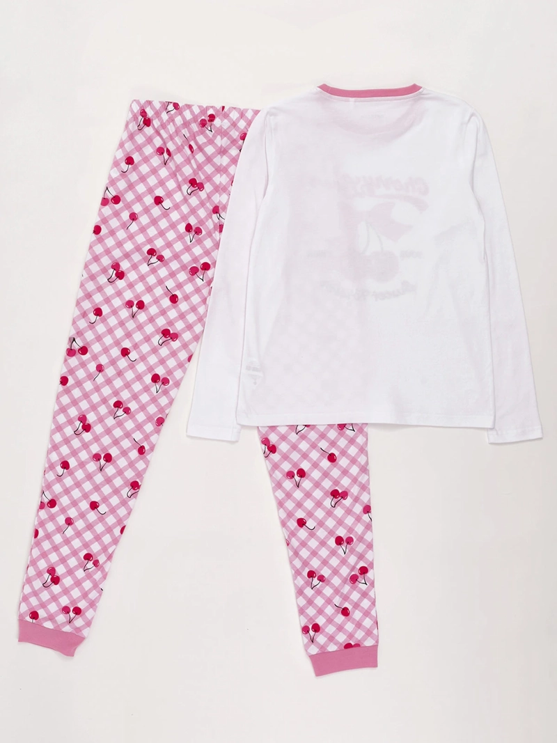 PIJAMA NIÑA INDEX TEEN ALGODÓN LARGO - 4