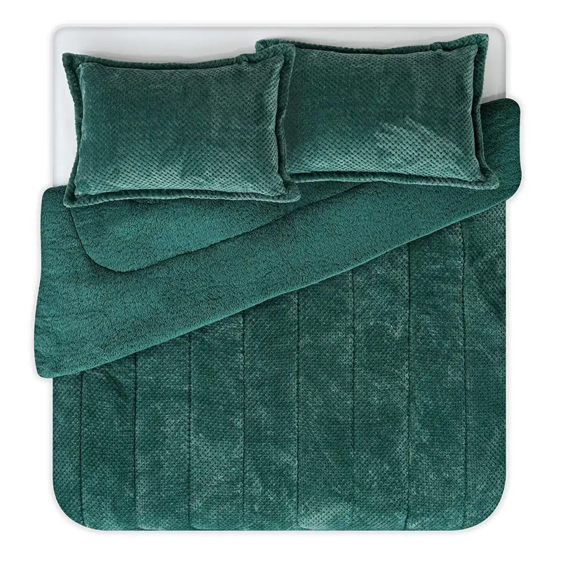 PLUMÓN AMERICAN FAMILY SHERPA 2 PLAZAS JADE - 3