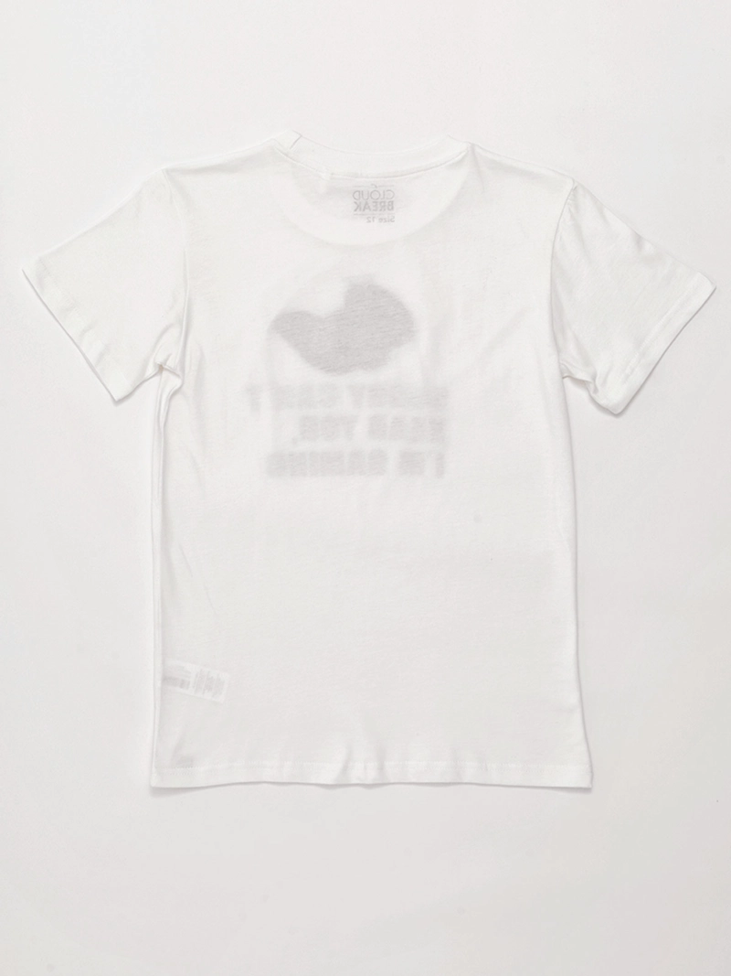 POLERA NIÑO CLOUDBREAK ALGODÓN MANGA CORTA - 4