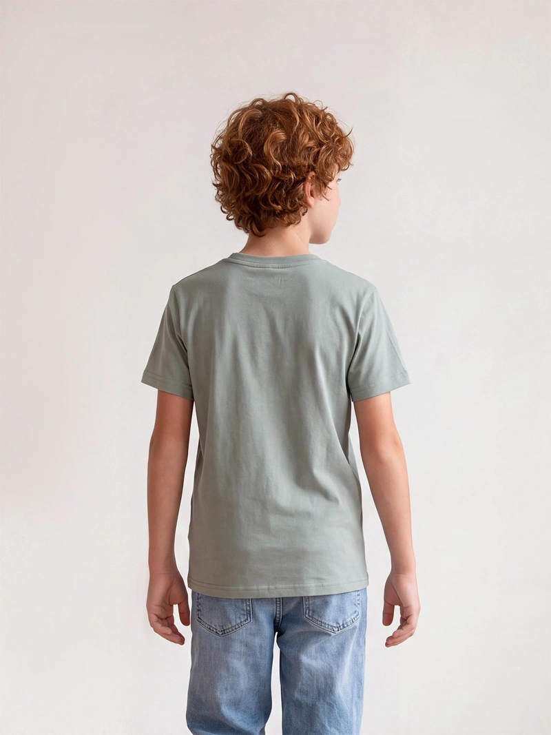 POLERA NIÑO CLOUDBREAK ALGODÓN MANGA CORTA - 2