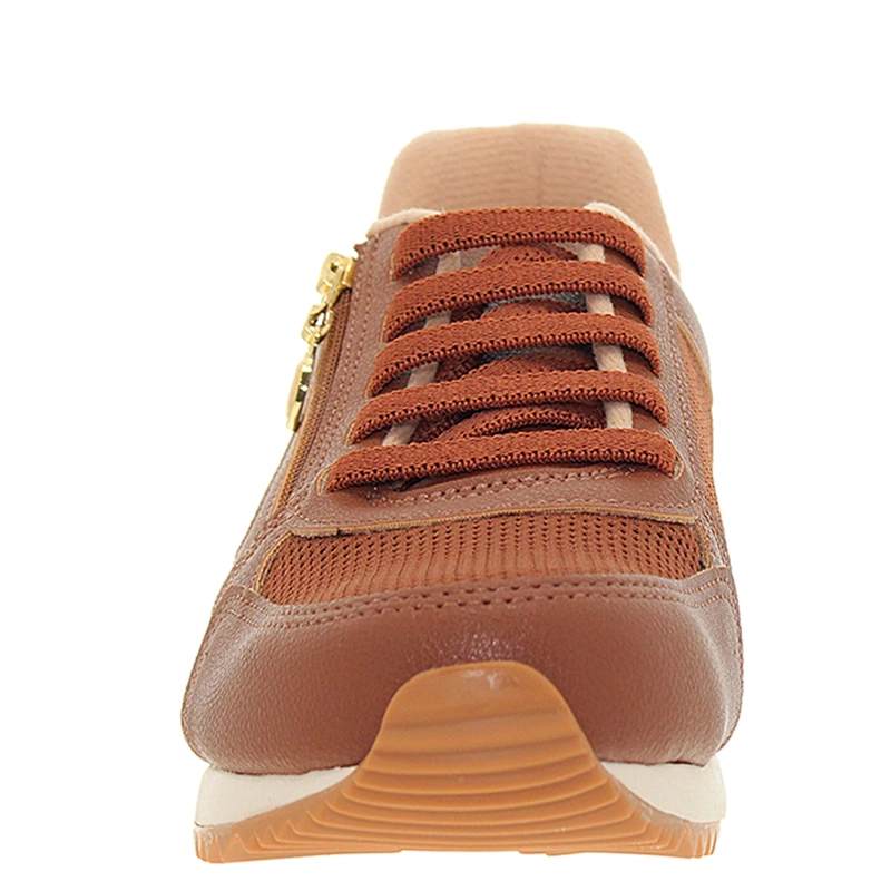 ZAPATILLAS MUJER MODARE CASUALES CAFÉ - 2