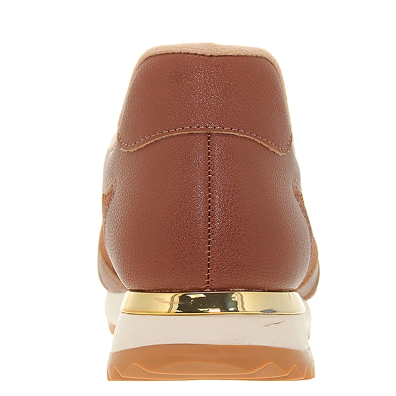 ZAPATILLAS MUJER MODARE CASUALES CAFÉ - 4