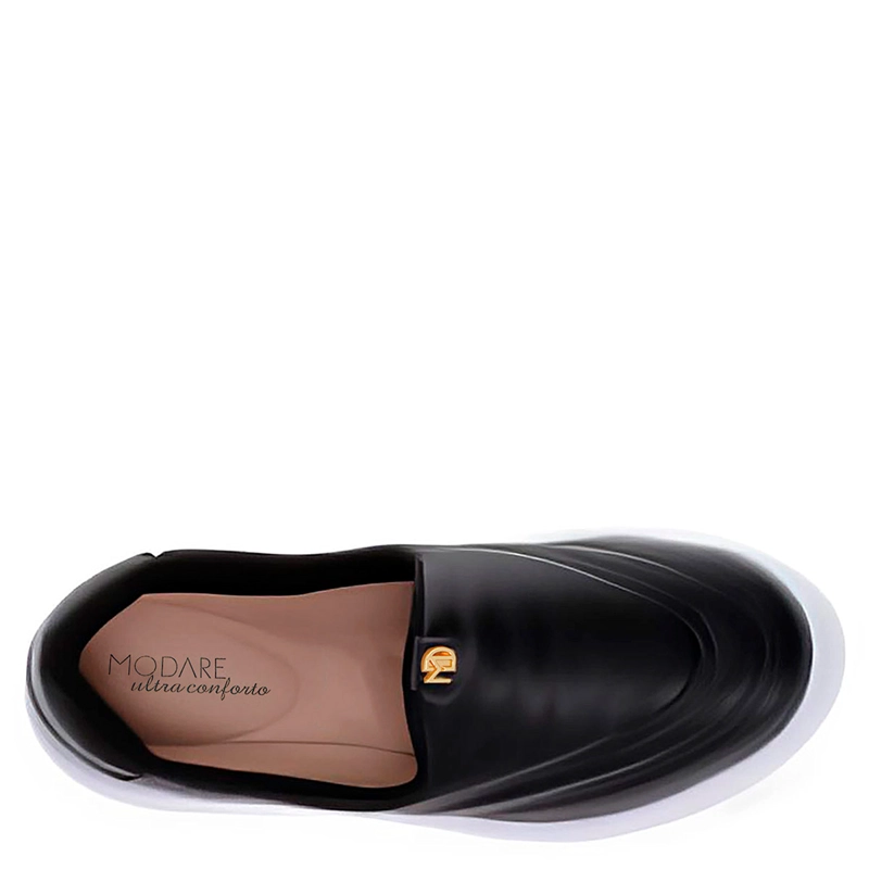 ZAPATILLAS MUJER MODARE CASUALES NEGRO - 5