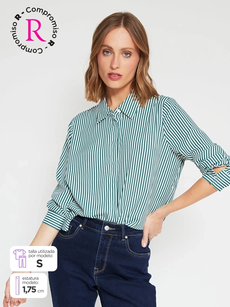 BLUSA MUJER MARQUIS CAMISERA - 1