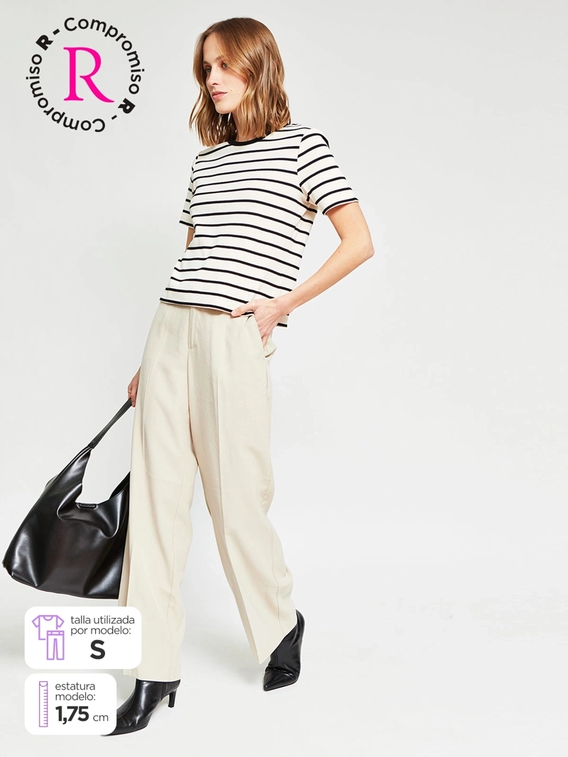 PANTALÓN MUJER MARQUIS SASTRERO TACTO SUAVE - 1