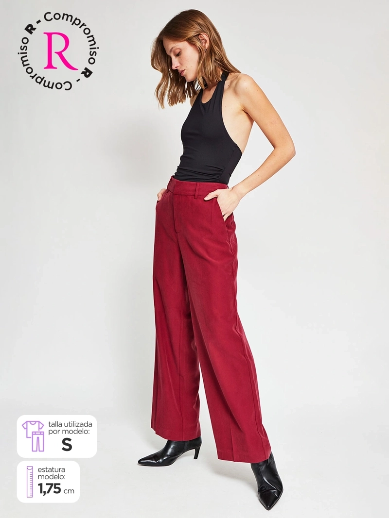 PANTALÓN MUJER MARQUIS SASTRERO TACTO SUAVE - 1