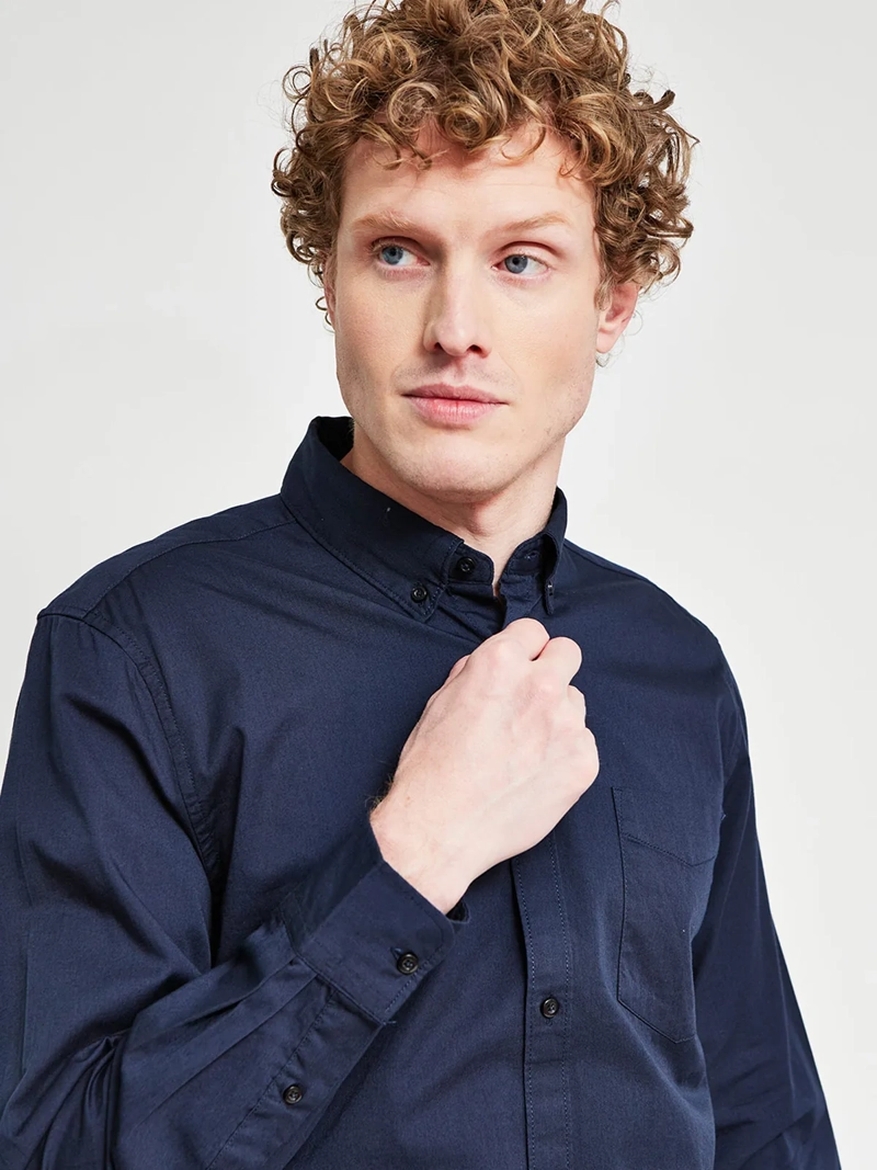 CAMISA HOMBRE REGATTA ALGODÓN MANGA LARGA - 3