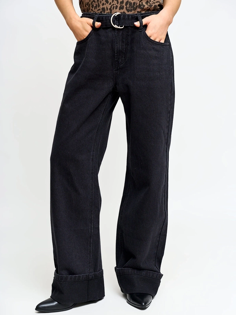 JEANS MUJER BARBADOS ALGODÓN CINTURÓN - 2