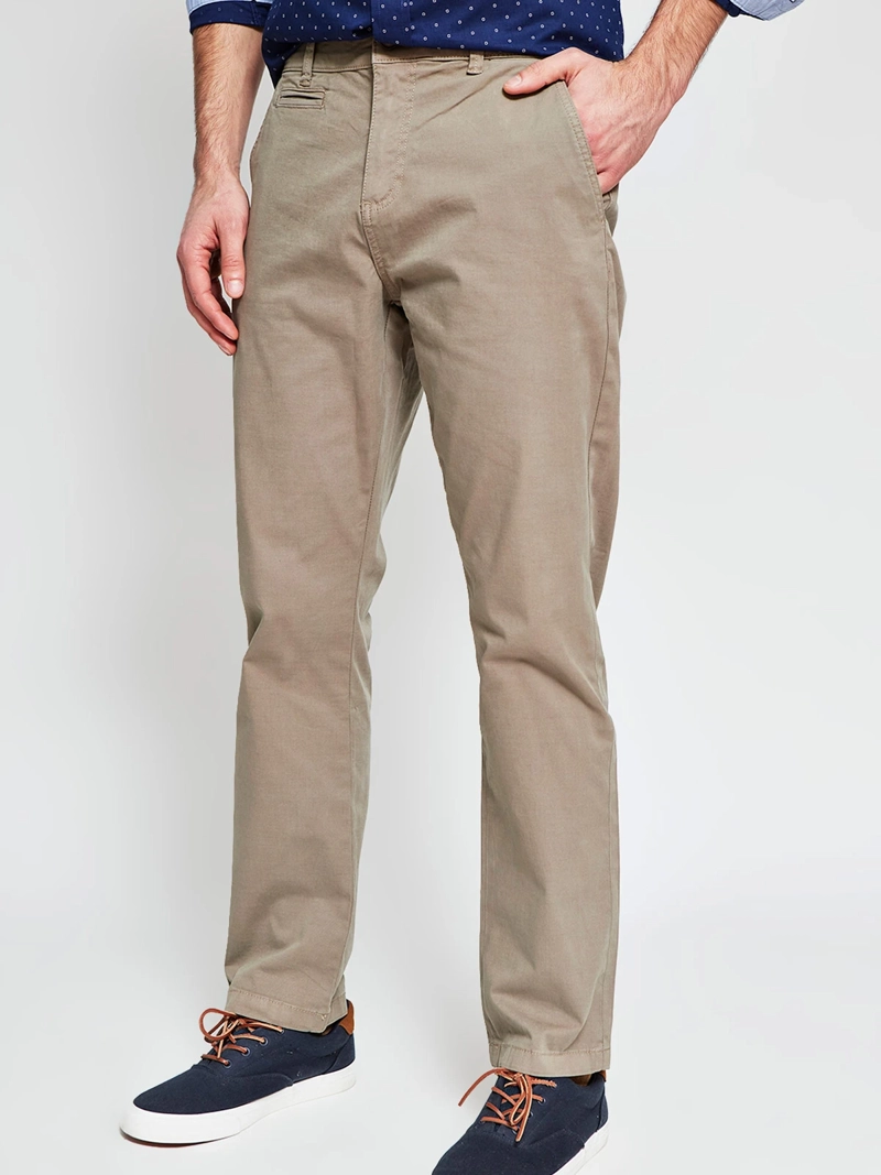 PANTALÓN HOMBRE CACHAREL ALGODÓN CHINO BÁSICO - 2