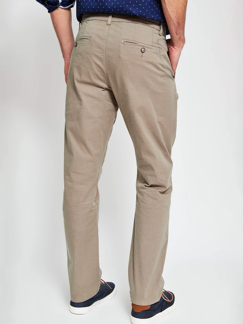 PANTALÓN HOMBRE CACHAREL ALGODÓN CHINO BÁSICO - 3