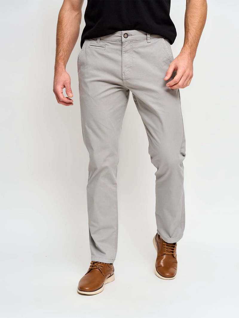 PANTALÓN HOMBRE CACHAREL ALGODÓN CHINO BÁSICO - 2