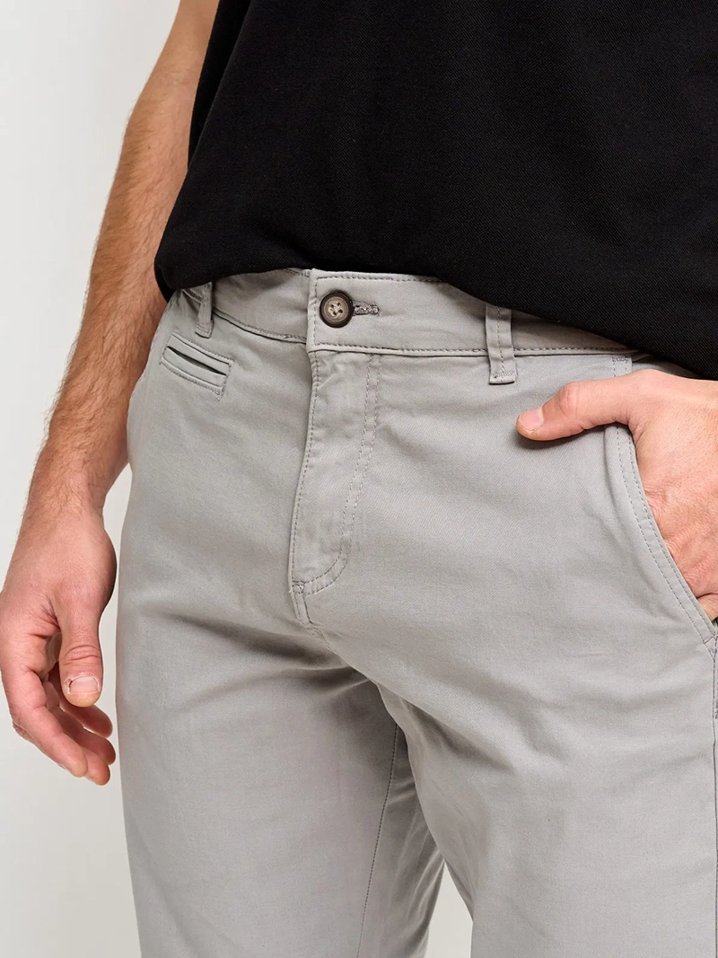 PANTALÓN HOMBRE CACHAREL ALGODÓN CHINO BÁSICO - 4