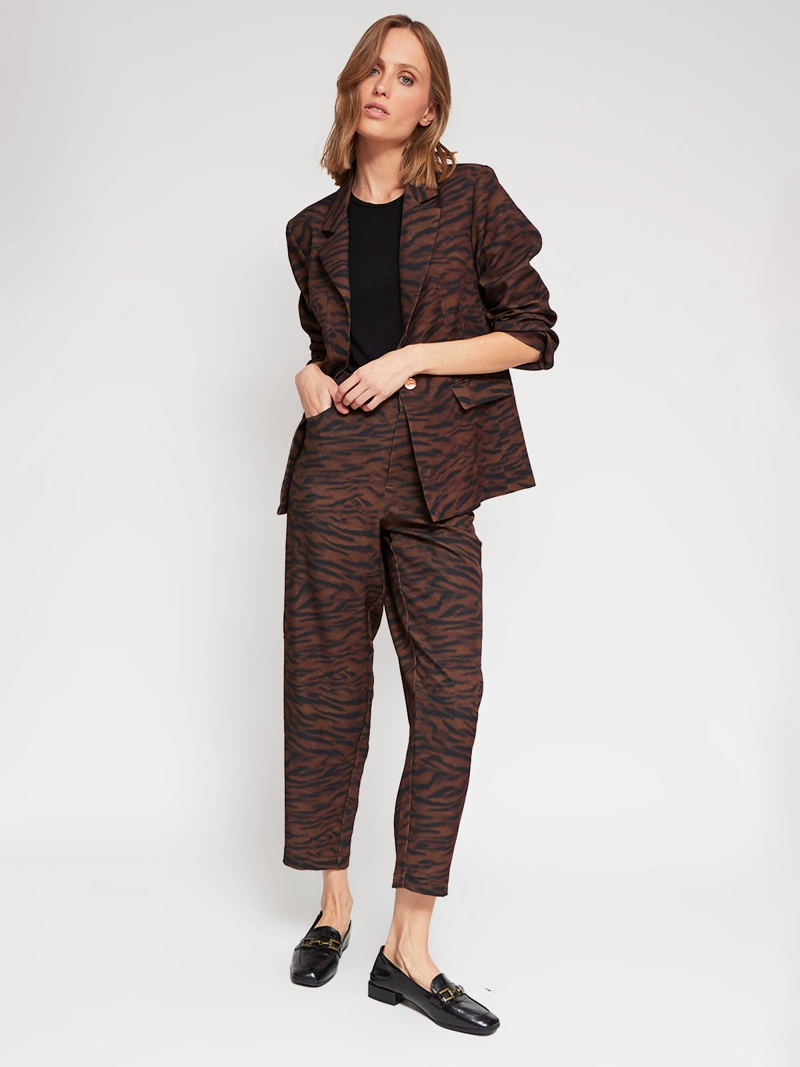 BLAZER MUJER CACHAREL ESTAMPADO - 5
