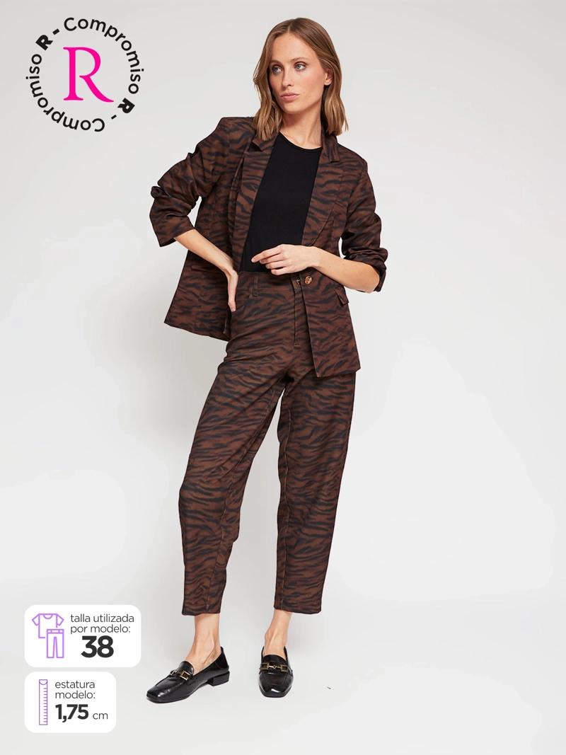 PANTALÓN MUJER CACHAREL BALLOON - 1
