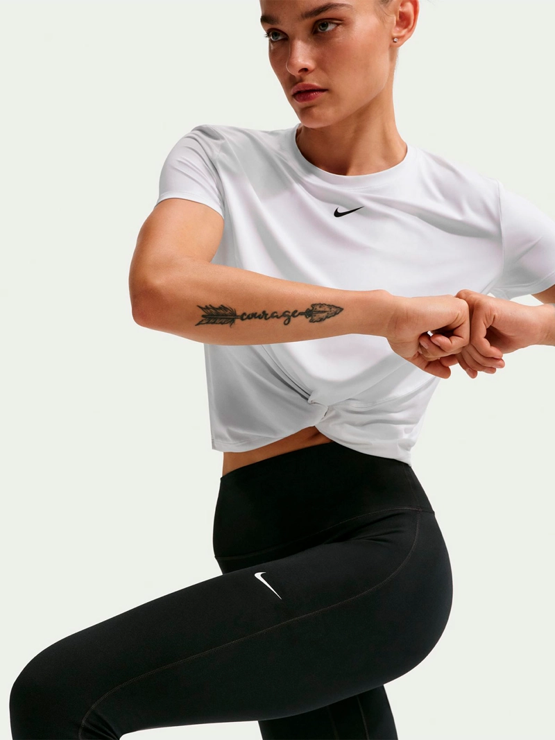 CALZA MUJER NIKE ONE SEAMLESS FRONT - 5