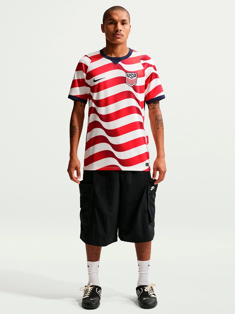 CAMISETA DE FÚTBOL HOMBRE NIKE USMNT 2026 LOCAL BLANCO - 1
