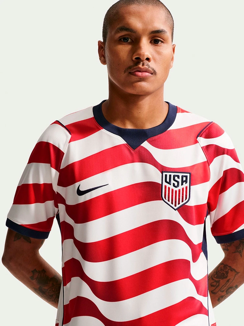 CAMISETA DE FÚTBOL HOMBRE NIKE USMNT 2026 LOCAL BLANCO - 3