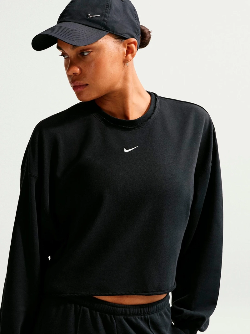 POLERÓN MUJER NIKE ALGODÓN CHILL CREW - 1