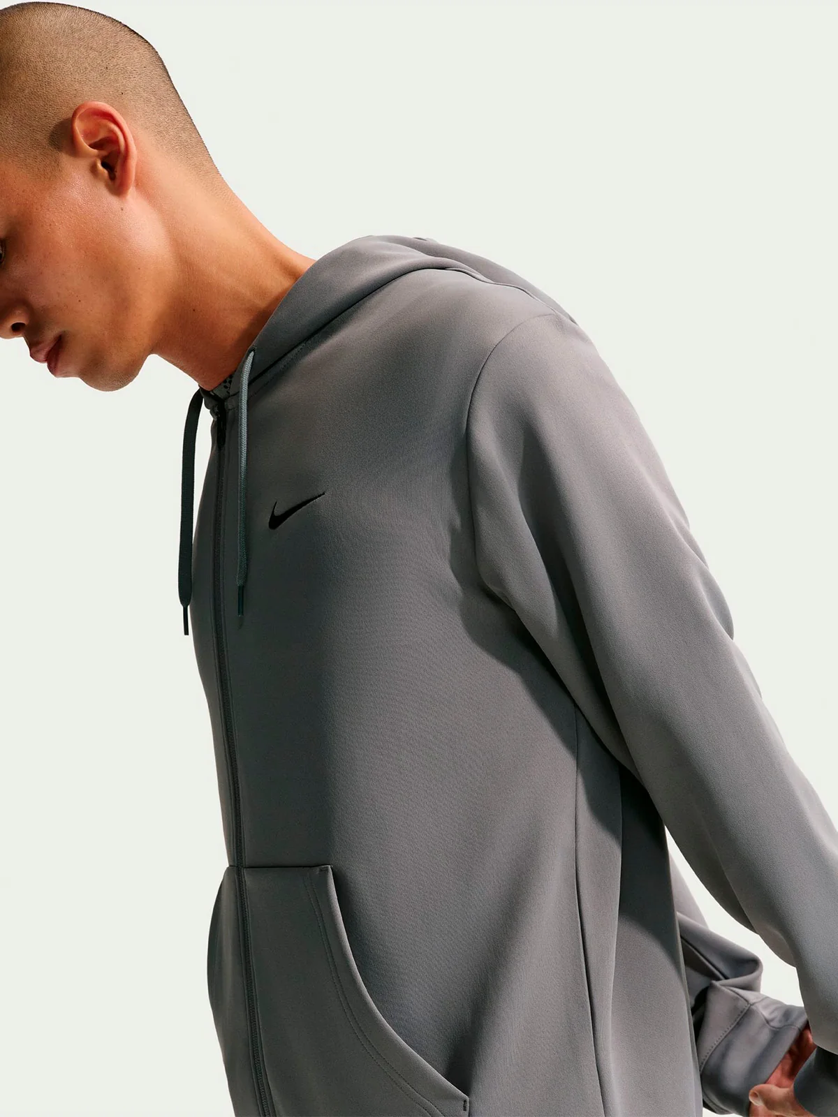 POLERON HOMBRE NIKE DRI FIT CON CAPUCHA - 3