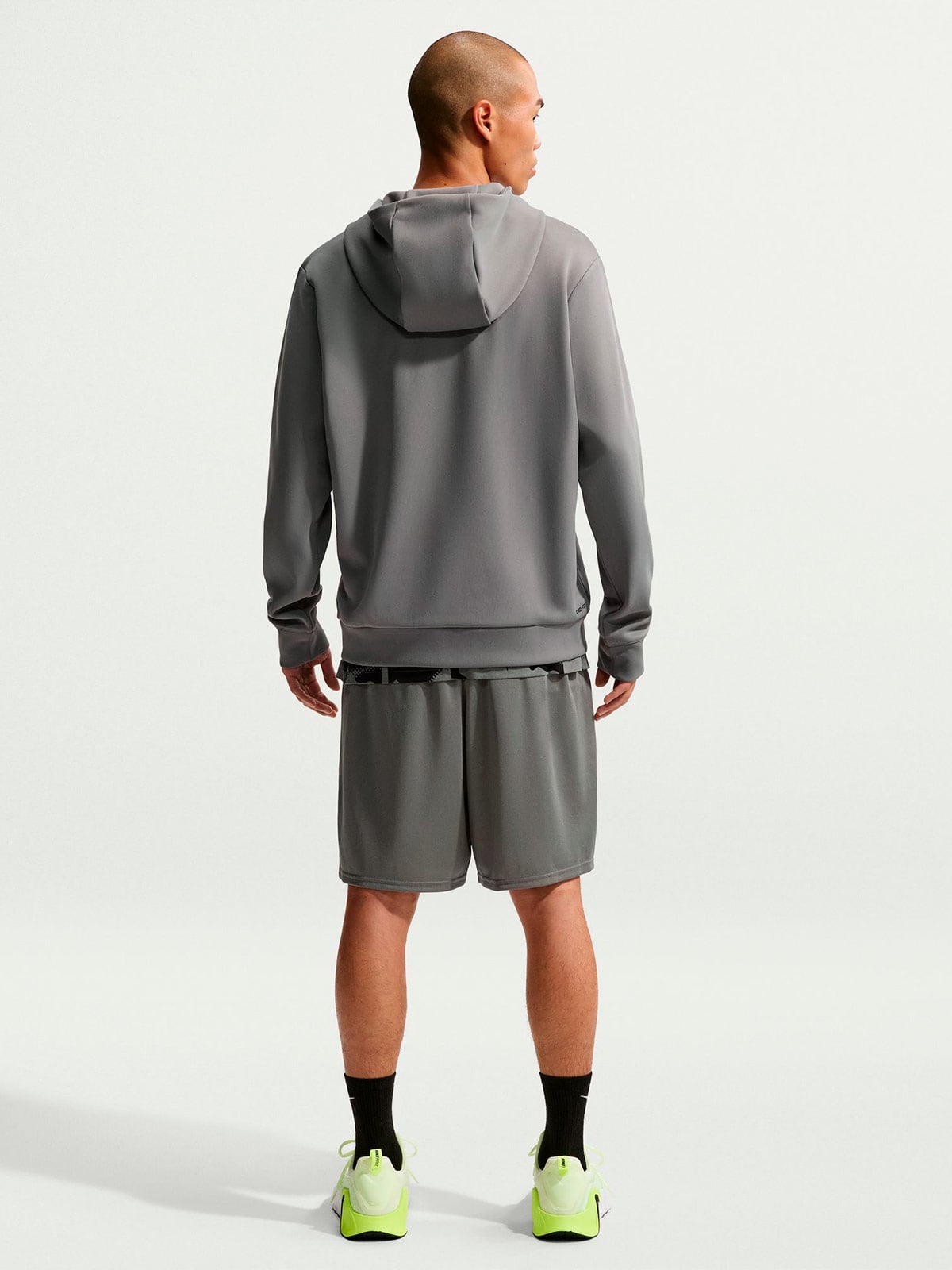 POLERON HOMBRE NIKE DRI FIT CON CAPUCHA - 5