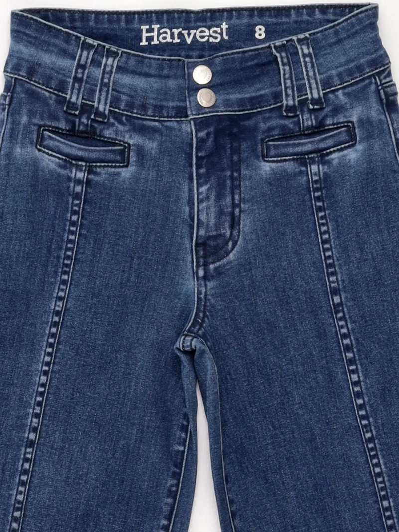 JEANS NIÑA HARVEST ALGODÓN WIDE LEG - 3