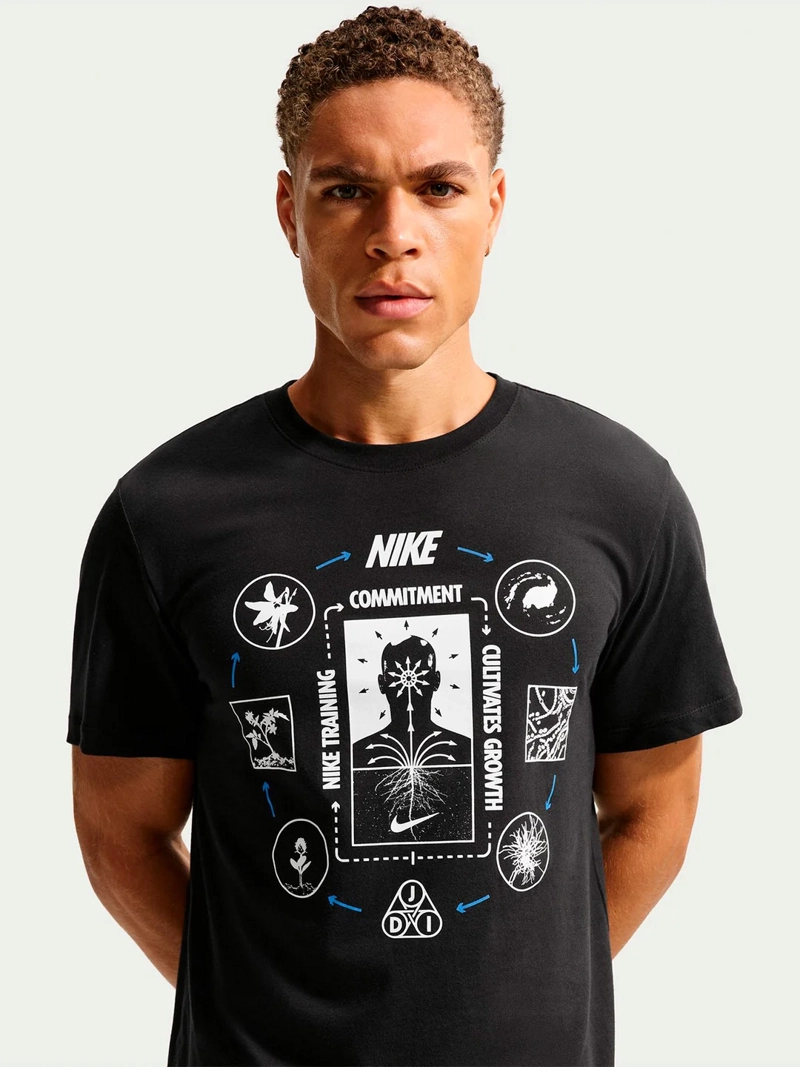 POLERA HOMBRE NIKE ALGODÓN MANGA CORTA - 1