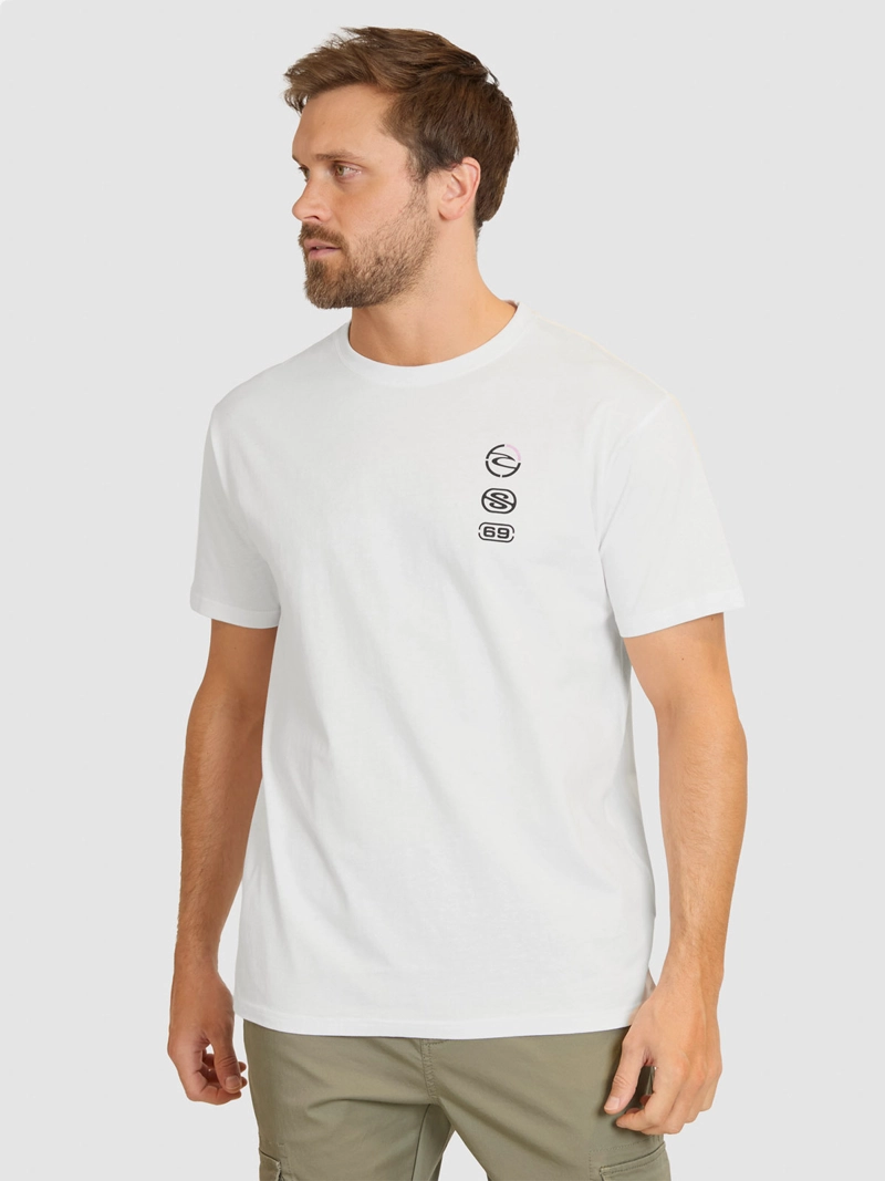 MAUI & SONS POLERA HOMBRE MAUI AND SONS ALGODÓN MANGA CORTA